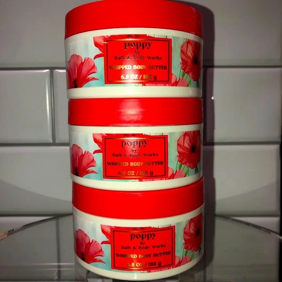 6 POPPY & 3 BUTTERFLY 
Whipped Body Butter - Picture 2 of 9